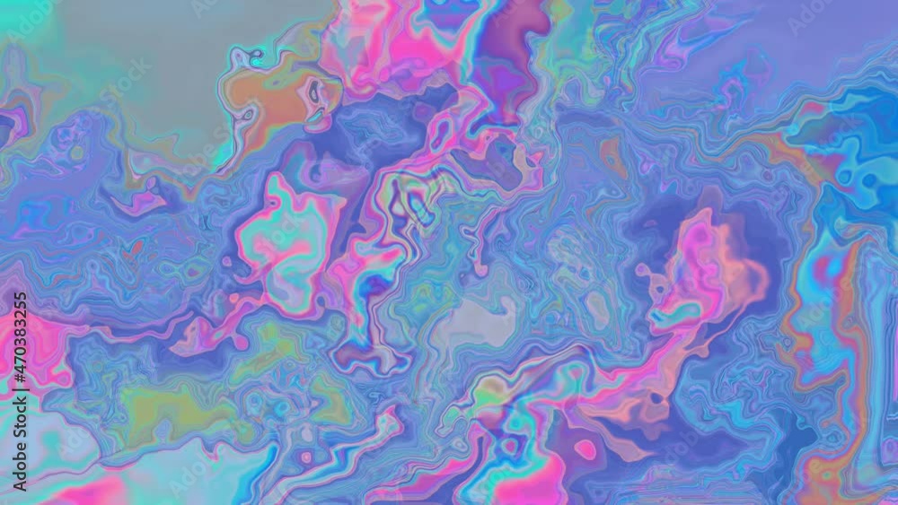 Abstract multicolored looped liquid background Abstract multicolored looped liquid background