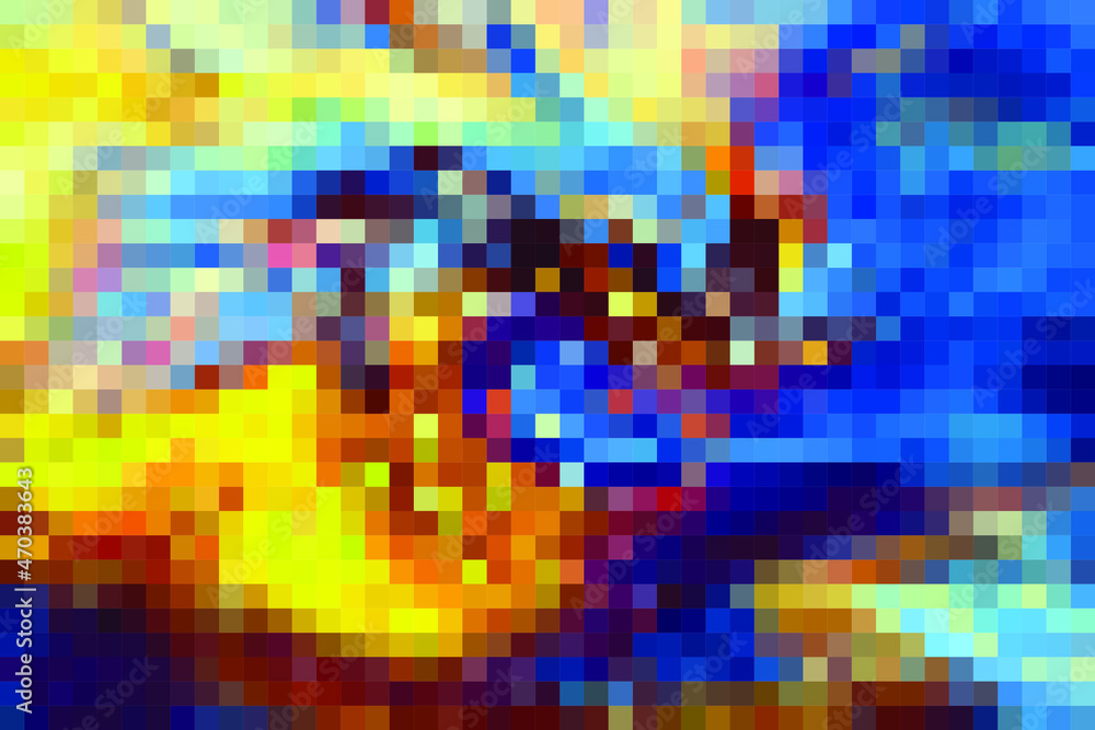 Pixel background. Colorful mosaic background. Pixel background. Colorful mosaic background.