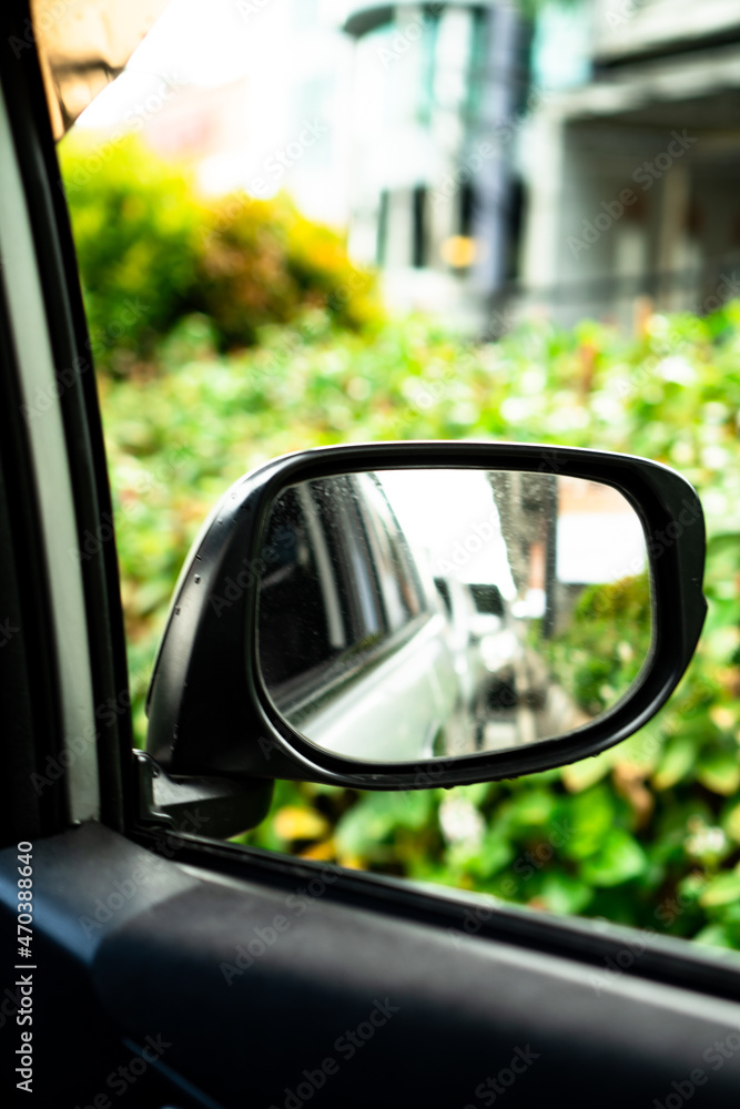 car mirror view car mirror view