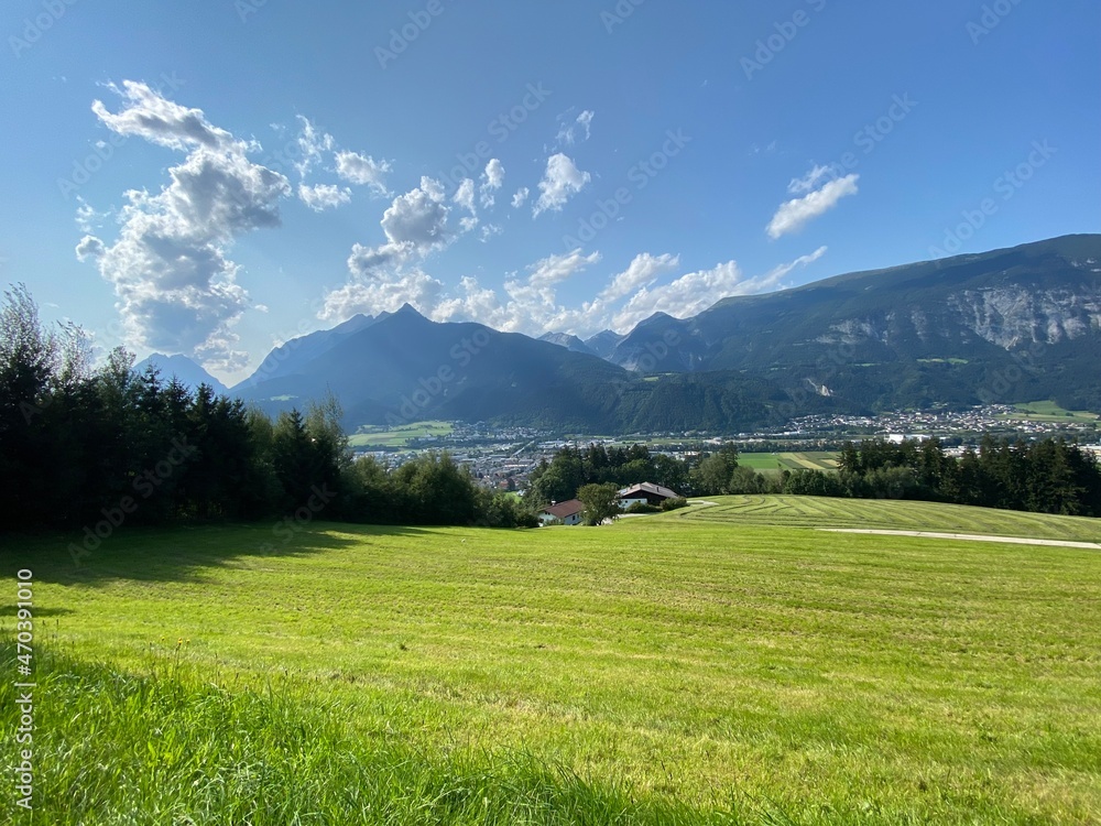 Schwaz Tirol Inntal Österreich Nasstal im Sommer Schwaz Tirol Inntal Österreich Nasstal im Sommer