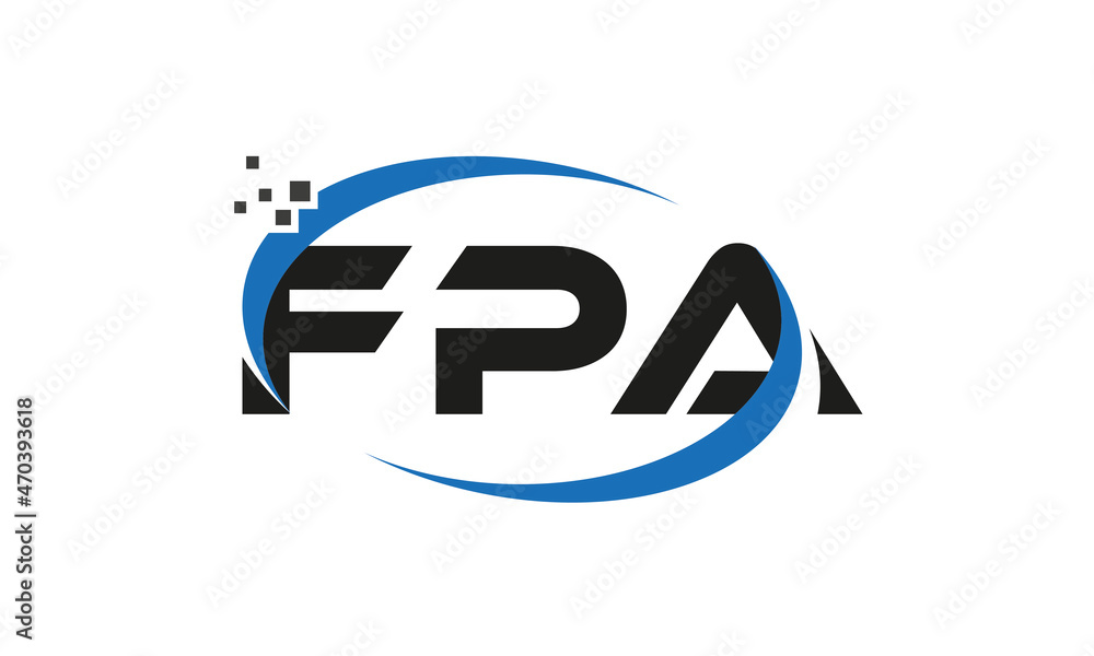 dots or points letter FPA technology logo designs concept vector Template Element dots or points letter FPA technology logo designs concept vector Template Element