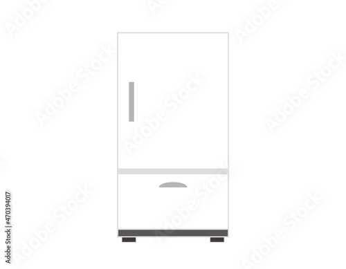 冷蔵庫　ベクターイラスト　アイコン