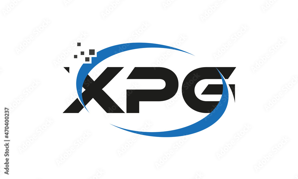 dots or points letter XPG technology logo designs concept vector Template Element dots or points letter XPG technology logo designs concept vector Template Element