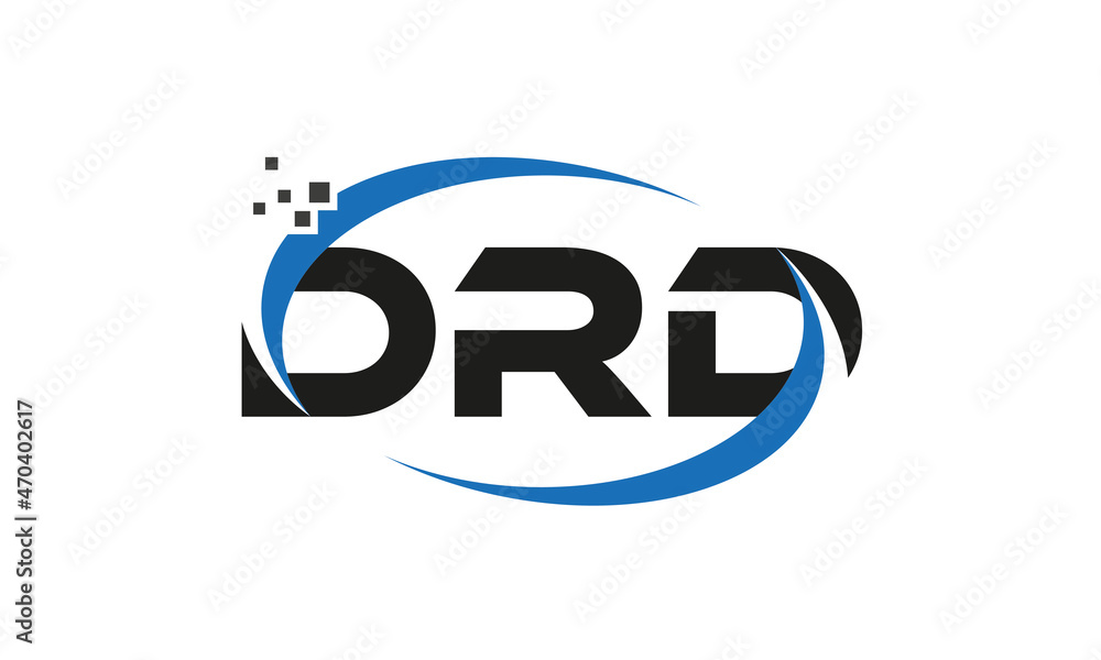 dots or points letter DRD technology logo designs concept vector Template Element dots or points letter DRD technology logo designs concept vector Template Element