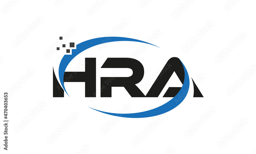 dots or points letter HRA technology logo designs concept vector Template Element dots or points letter HRA technology logo designs concept vector Template Element