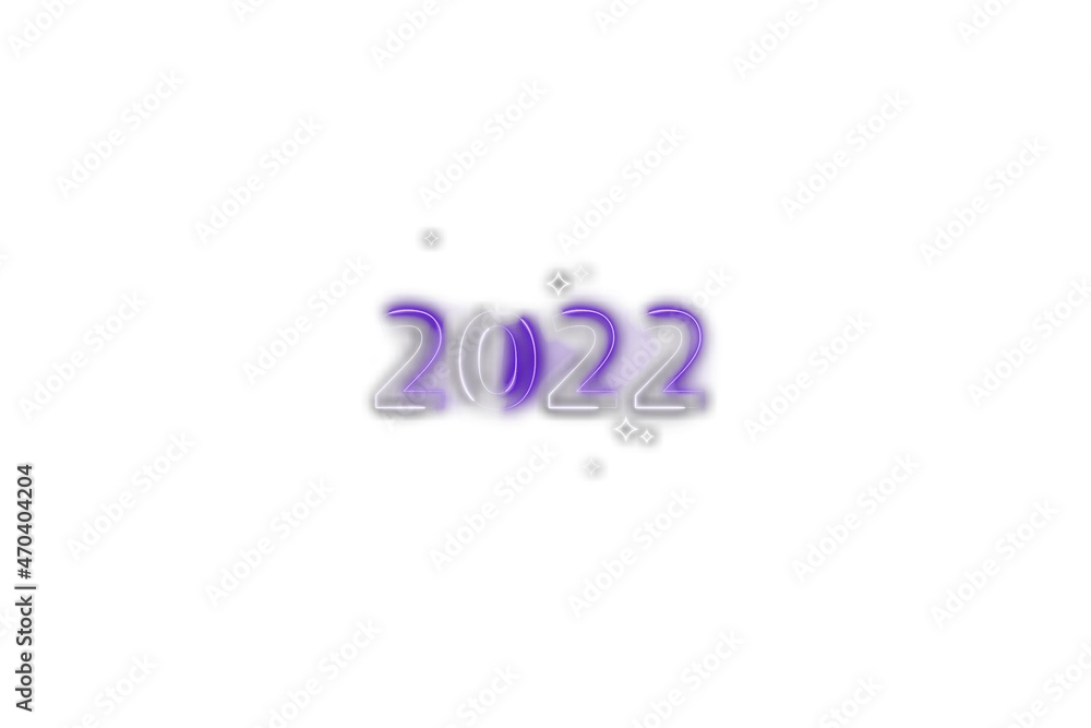 3d render illustration, Amazing picture of new year 2022 3d render illustration, Amazing picture of new year 2022