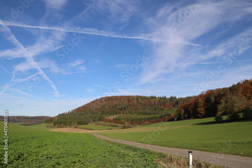 Landstraßesen auf der Schwäbische Alb photo