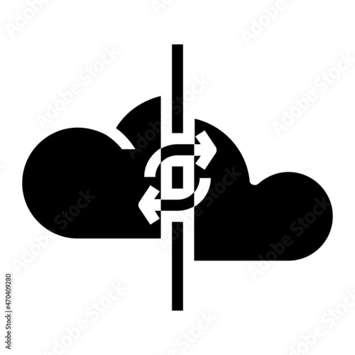 CLOUD SYNC ICON