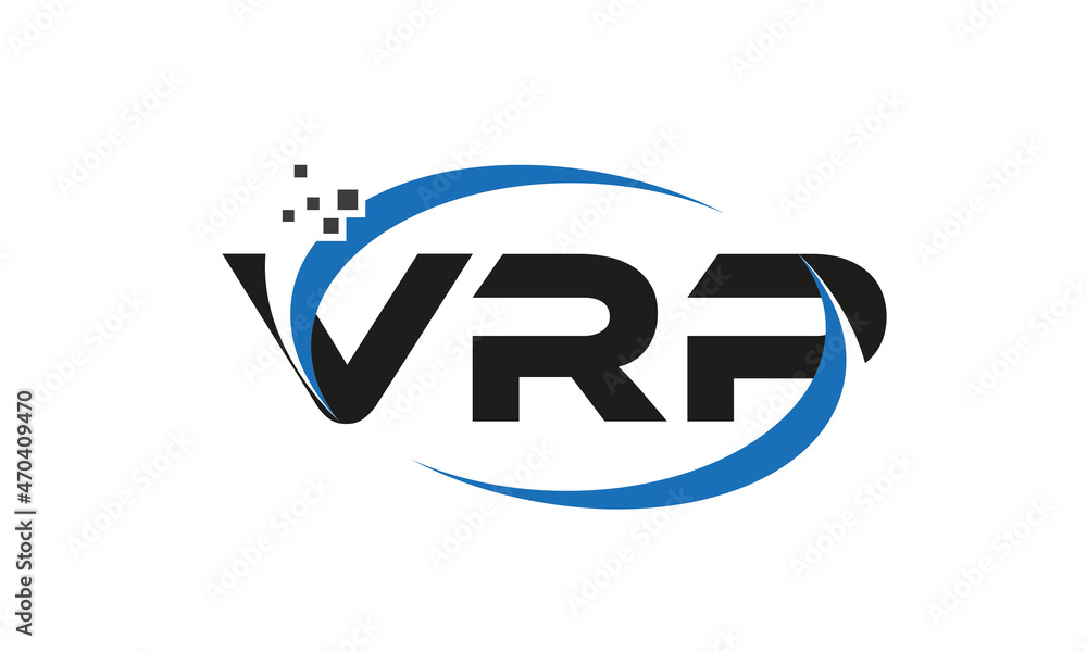 dots or points letter VRP technology logo designs concept vector Template Element dots or points letter VRP technology logo designs concept vector Template Element