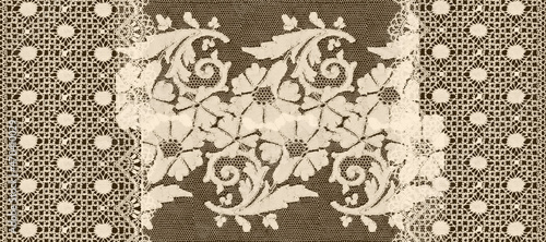 Koronkowe tło