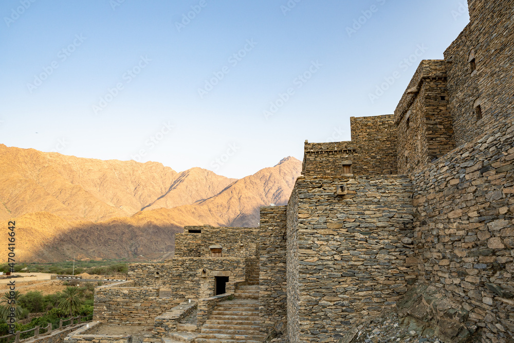 The Ain Al Hajariya Heritage Village, Al Baha, Saudi Arabia
