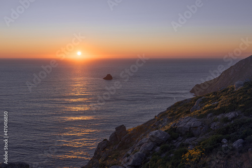 Fisterra sunset, the most Famous sunset in Spain