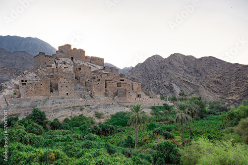 The Ain Al Hajariya Heritage Village  Al Baha  Saudi Arabia 