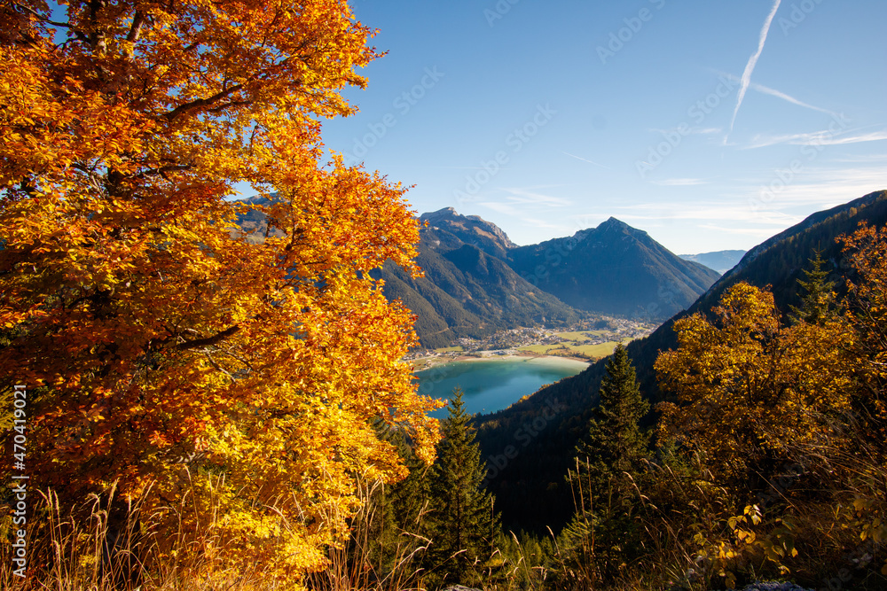 Obraz premium Lake Achen - Achensee in Austria