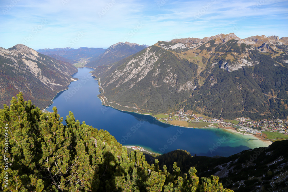 Fototapeta premium Lake Achen - Achensee in Austria