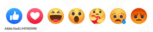 Emoji face cartoon bubble emoticon