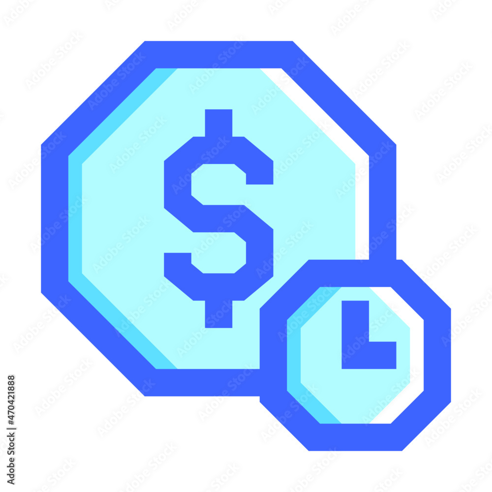 time is money icon time is money icon
