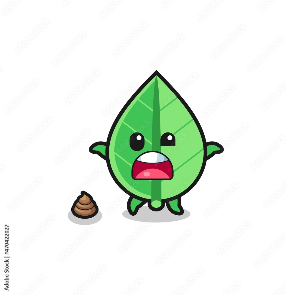 leaf earth surprised to meet poop leaf earth surprised to meet poop