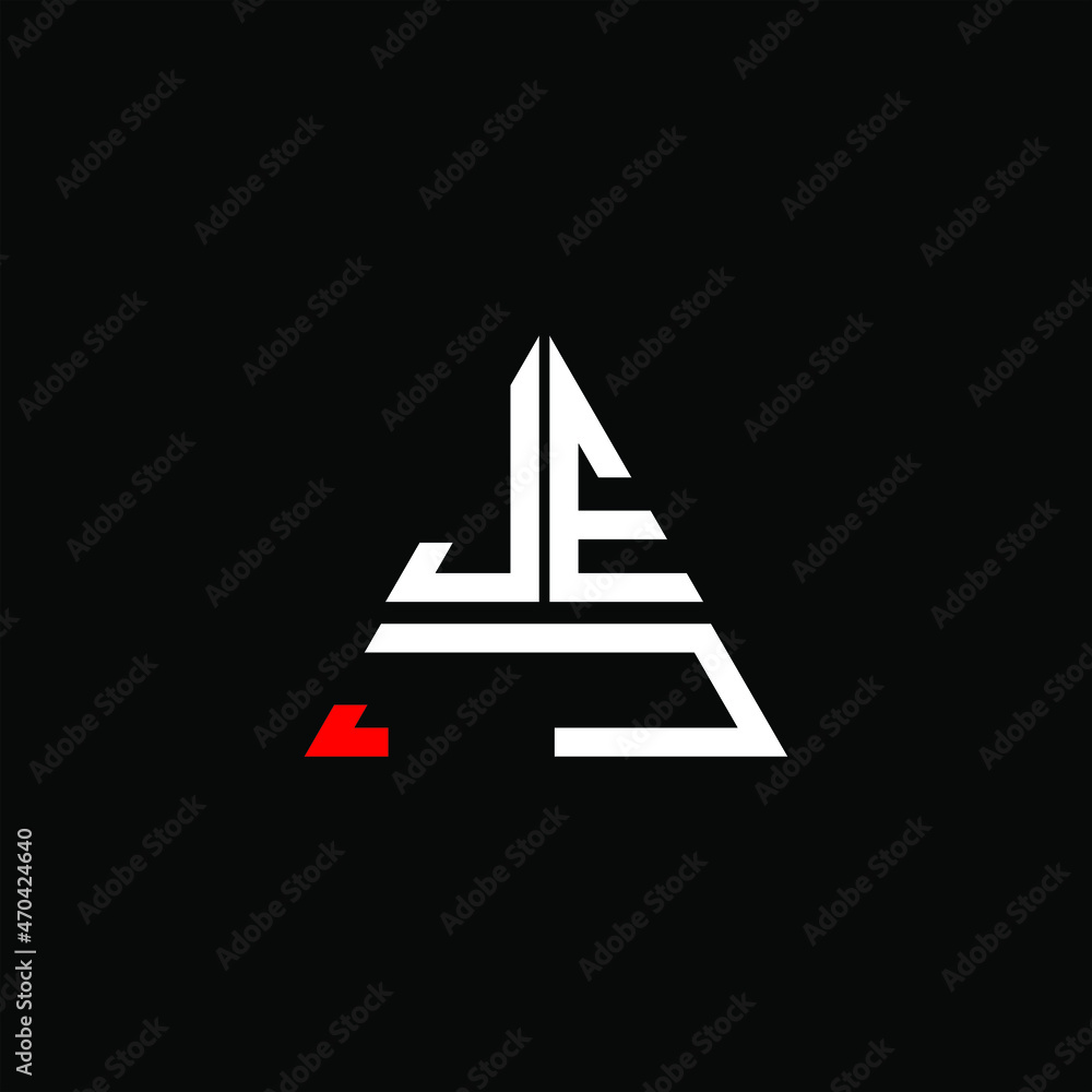 JEJ letter logo creative design. JEJ unique design
 - obrazy, fototapety, plakaty 