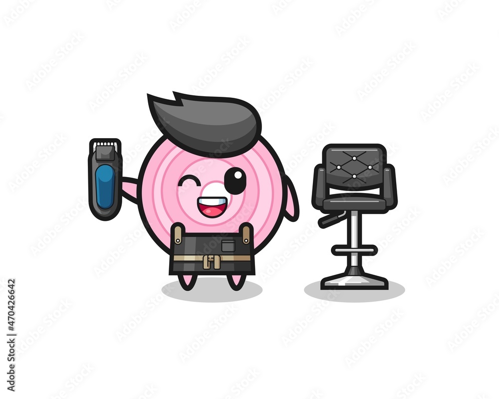 onion rings barbershop is holding a trimer onion rings barbershop is holding a trimer