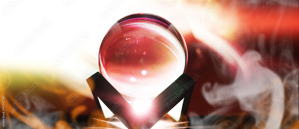 Картината върху платно Magic ball predictions