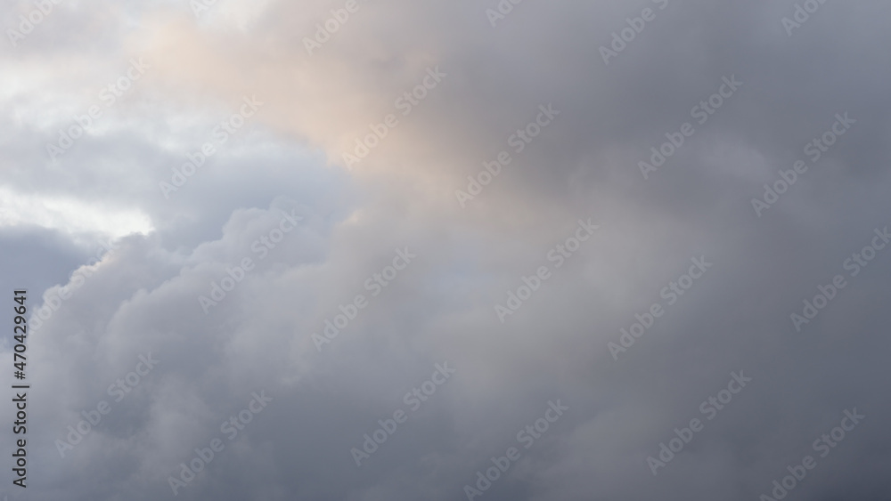 Storm rain clouds slowly drifting on sky Storm rain clouds slowly drifting on sky