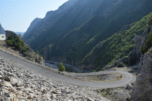 Obraz na płótnie Bovilla Lake Albania w salonie