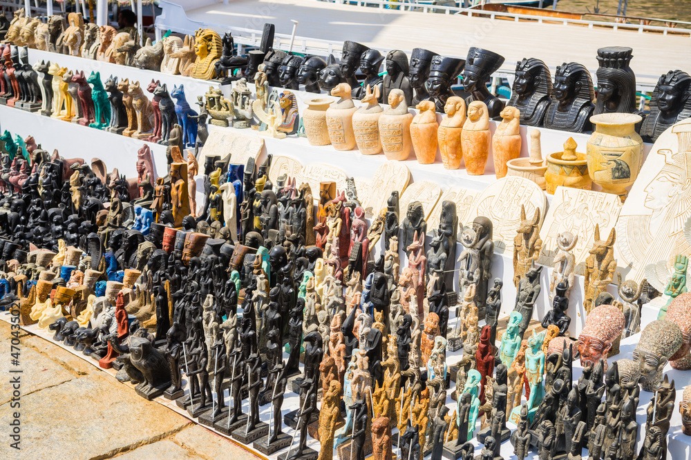 different kind of antiques are selling on a street stall in cairo, egypt different kind of antiques are selling on a street stall in cairo, egypt