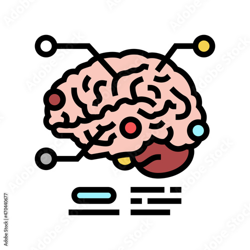 neurotraumatology health research color icon vector. neurotraumatology health research sign. isolated symbol illustration