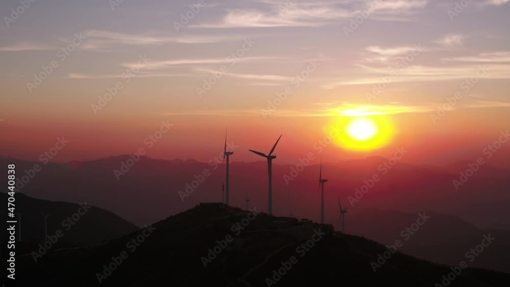 Wind power station Wind power station