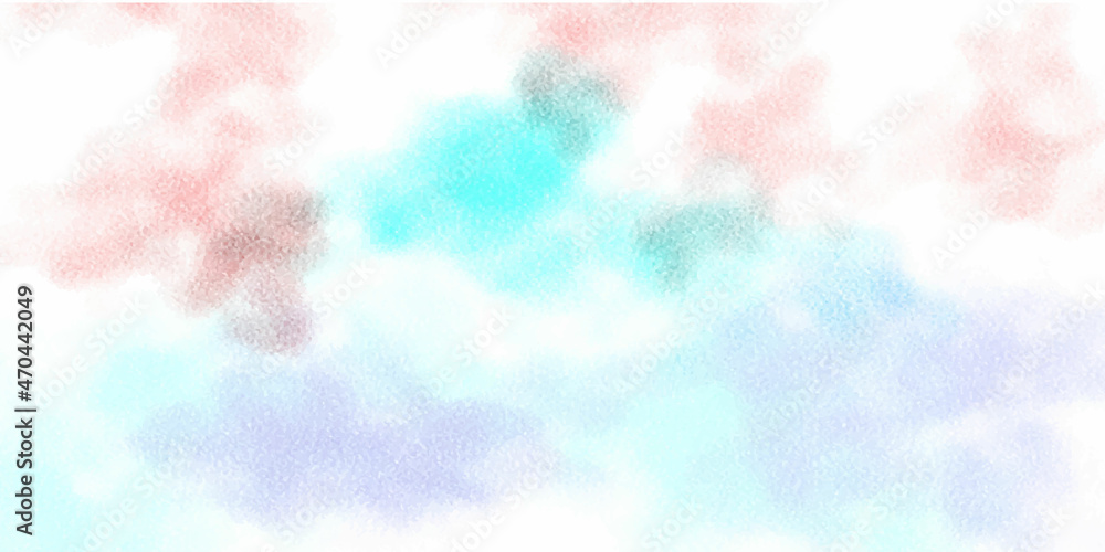Fototapeta premium abstract watercolor background Abstract colorful watercolor background. Digital art painting.