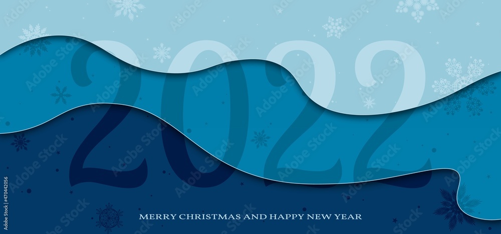 2022 Happy new year christmas design template. logo Design for greeting cards or for branding, banner, cover, card Happy new year 2022 with paper cut art and craft style on paper color background. 2022 Happy new year christmas design template. logo Design for greeting cards or for branding, banner, cover, card Happy new year 2022 with paper cut art and craft style on paper color background.