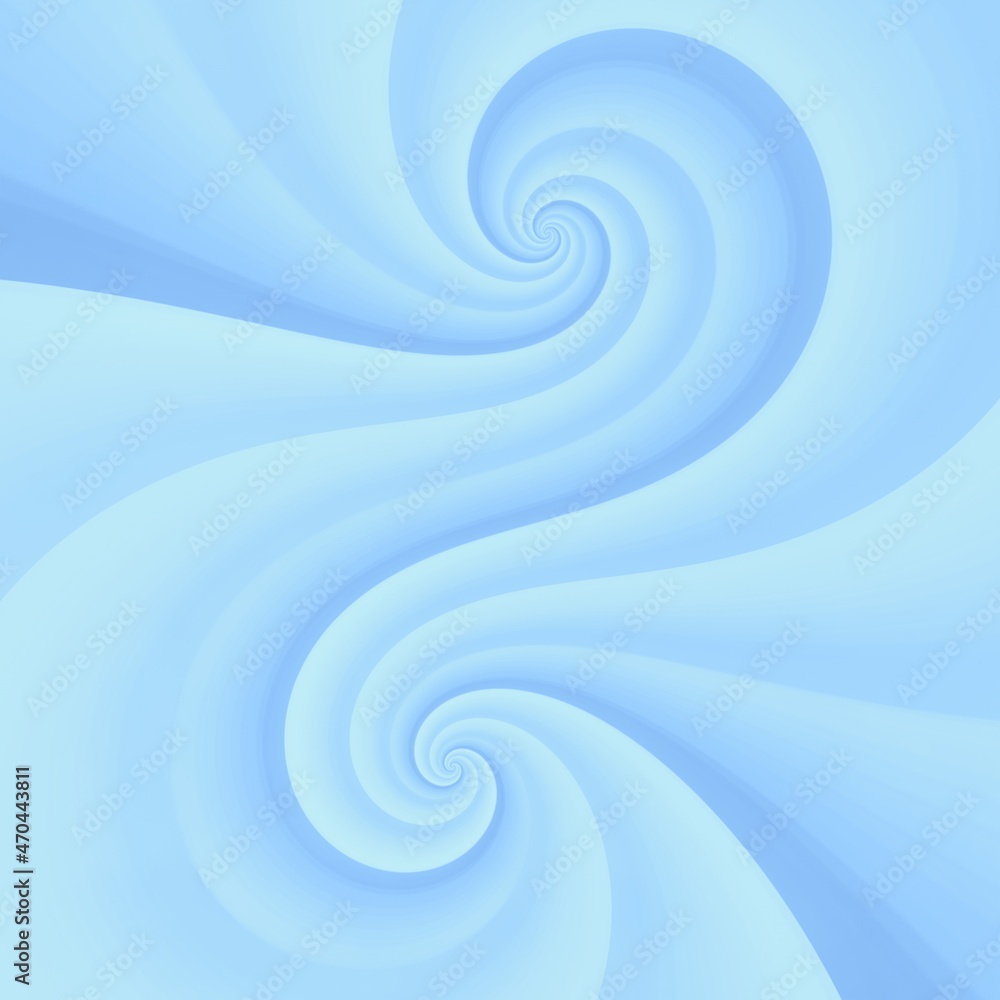 Blue spiral swirls background Blue spiral swirls background