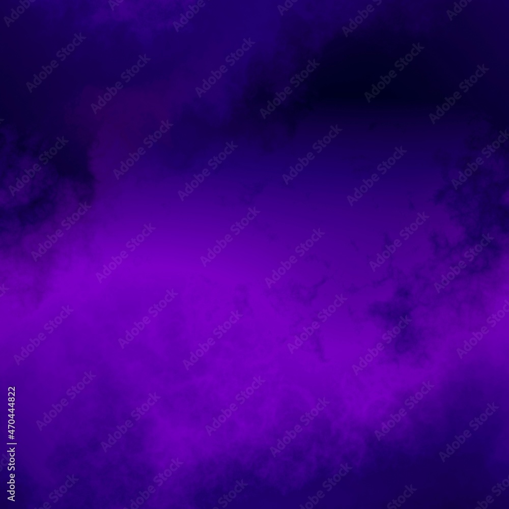 Obraz premium Dark purple gradient smoky seamless background