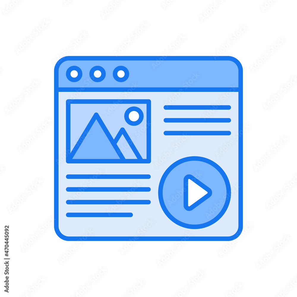 Content Collection vector blue colours Icon Design illustration. Web And Mobile Application Symbol on White background EPS 10 File Content Collection vector blue colours Icon Design illustration. Web And Mobile Application Symbol on White background EPS 10 File