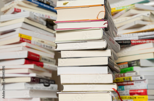 stack of books   used books  secondhand book