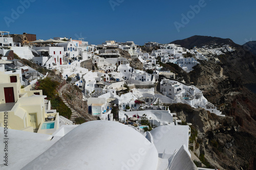 Village of Oia in Santorini