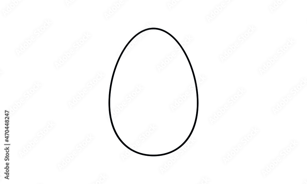 Egg icon design isolated on white background. vector illustration Egg icon design isolated on white background. vector illustration