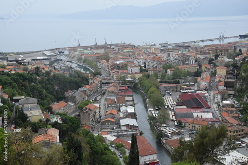 Obraz na płótnie Croatia Istria Rijeka w salonie