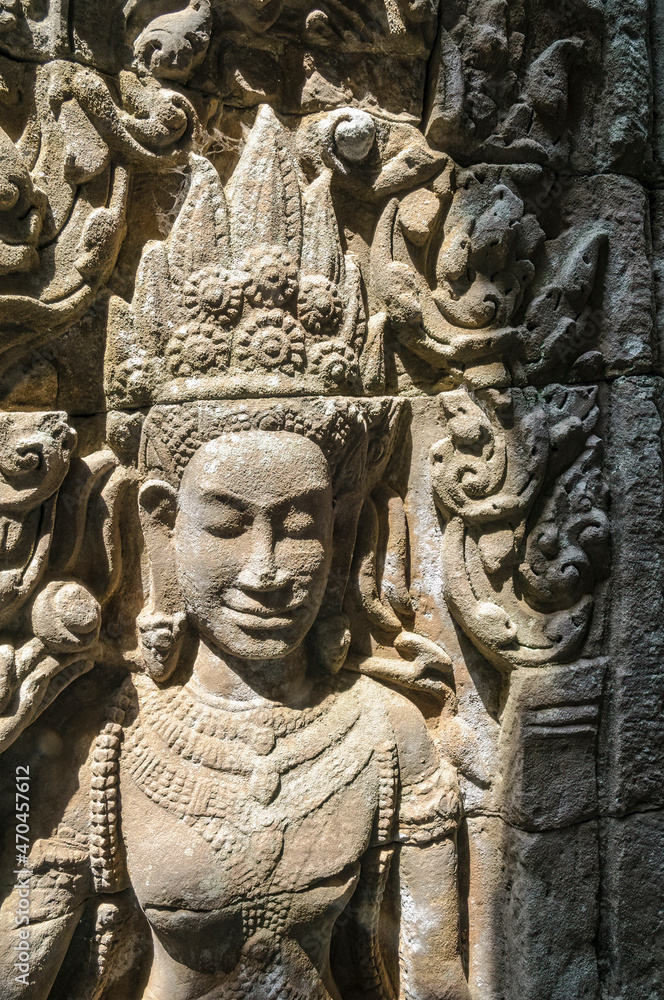 Angkor Wat Temple Deity Cambodia
