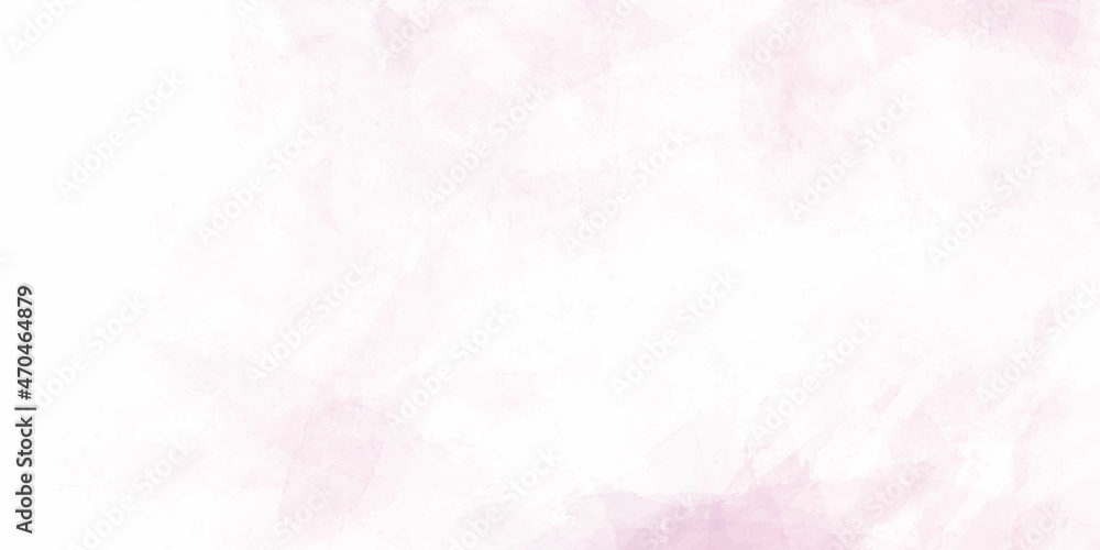 Pink ink and watercolor textures on white paper background. Dry and wet brush stroke effects.