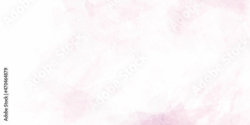 Pink ink and watercolor textures on white paper background. Dry and wet brush stroke effects.