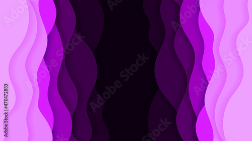 Fototapeta Naklejka Na Ścianę i Meble -  Vector abstract background with soft gradient color and overlap layer. Vector background for wallpaper. Eps 10