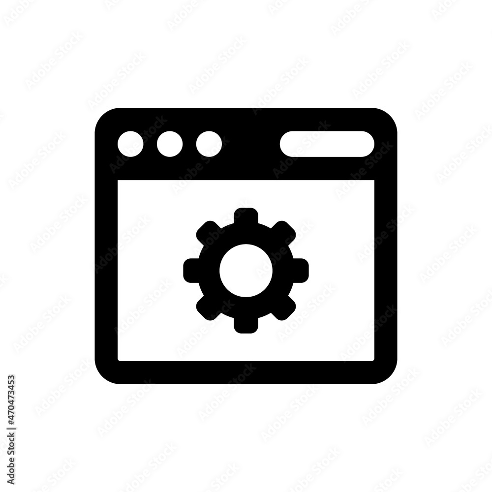 Browser settings page icon Browser settings page icon