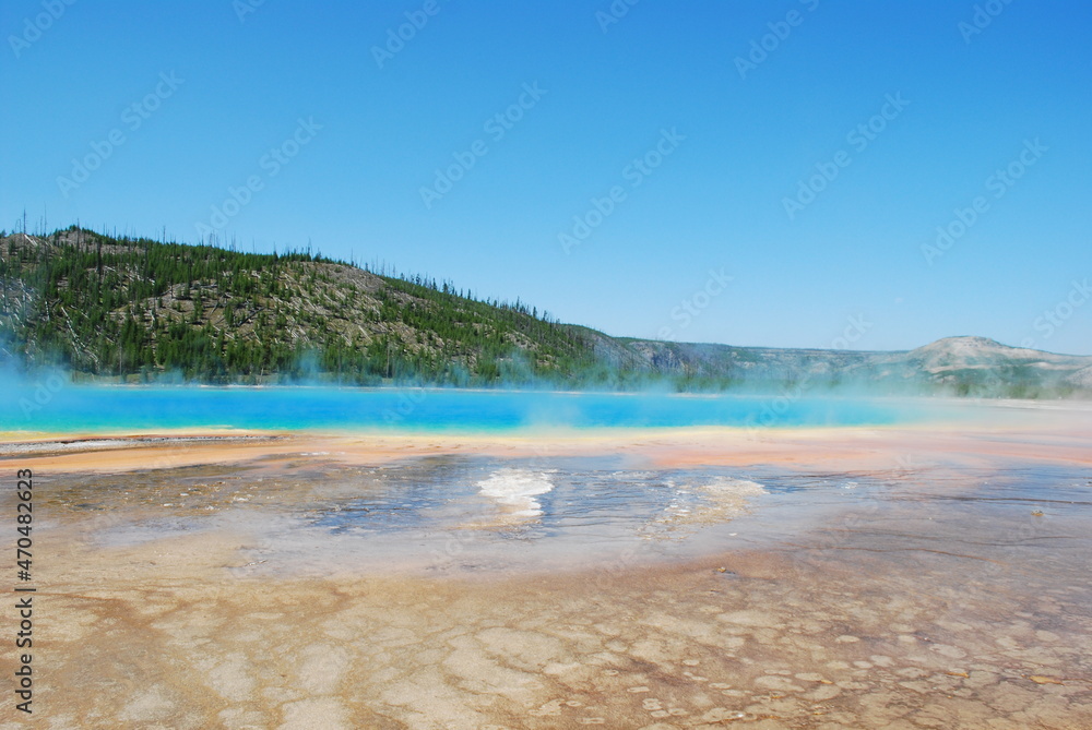 Grand Prismatic Spring - Yellow Stone - Etat-Unis