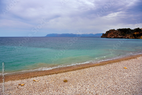 guidaloca beach Castellammare del golfo Sicily Italy photo