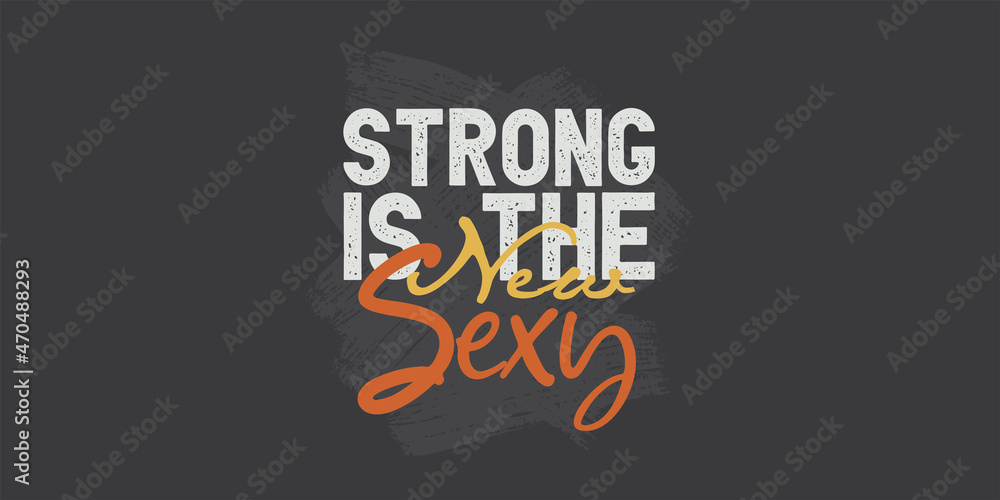 Naklejka premium Inspirational quote on blackboard. Chalkboard quote design.