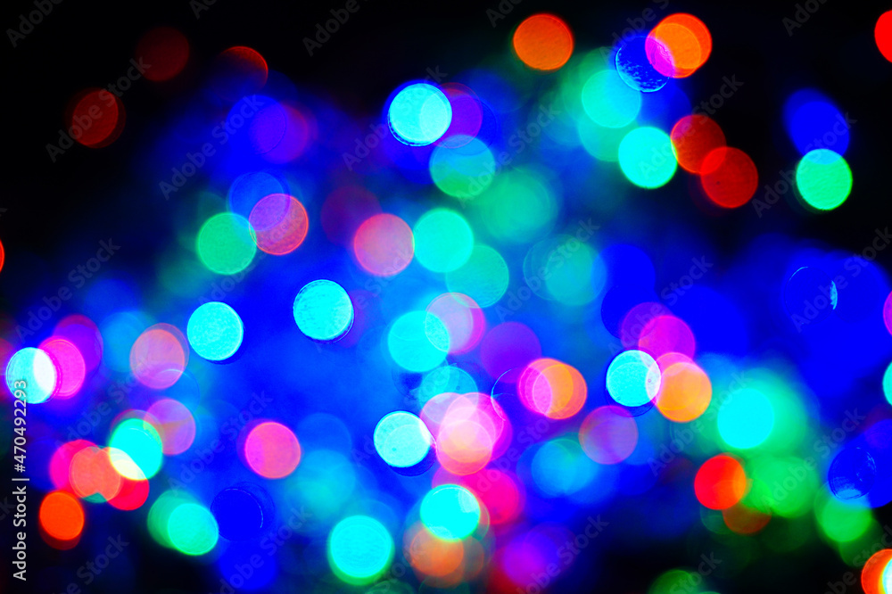 Blurred background of festive lights. Defocus. Blurred background of festive lights. Defocus.