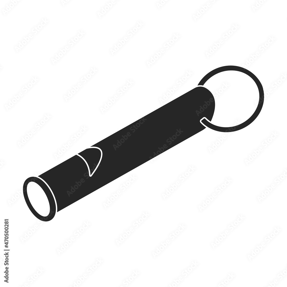 Whistle vector icon.Black vector icon isolated on white background whistle. Whistle vector icon.Black vector icon isolated on white background whistle.