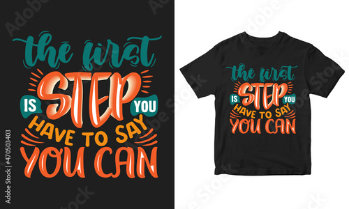 The first steps is you have to say you can tshirt and poster design